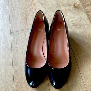 BOSS Hugo Boss Block Heel Pumps